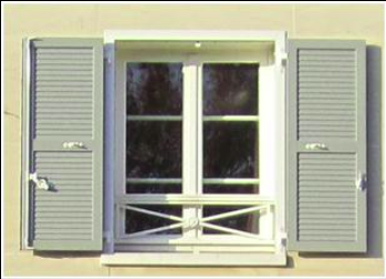 Défenses de fenêtre aluminium - Volets Thiebaut - Volets Thiebaut