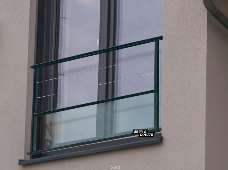 Balconnets et garde corps de fenêtres  Dakota Garde-corps De Fenêtre Acier 2
