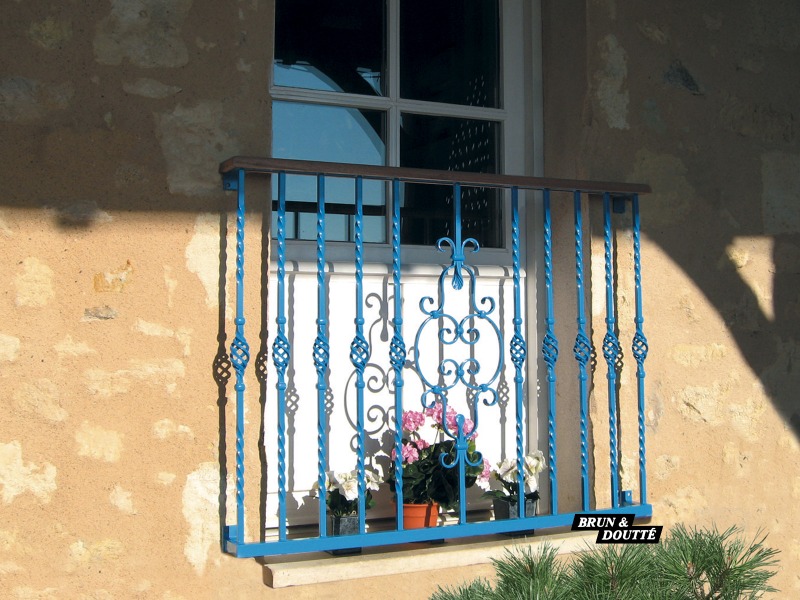 Balconnets et garde corps de fenêtres  Prestige Garde-corps De Fenêtre Acier 2