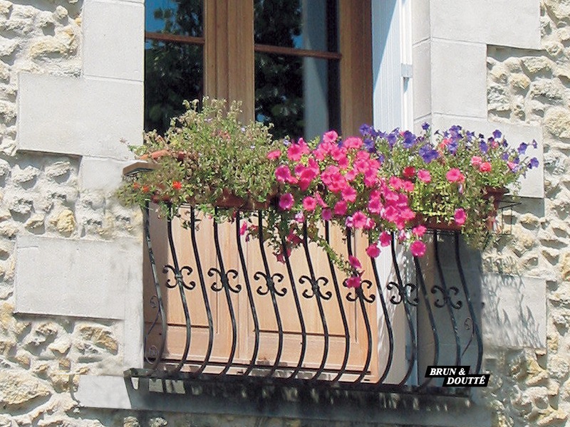 Balconnets et garde corps de fenêtres  Alsace Garde-corps De Fenêtre Acier 2