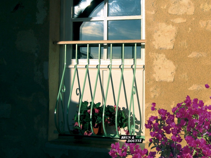 Balconnets et garde corps de fenêtres  Sologne Garde-corps De Fenêtre Acier 2