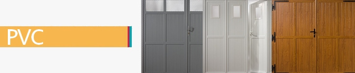 Portes de Garage Battantes et Accordéon Gamme Pvc De Chez Thiebaut 1